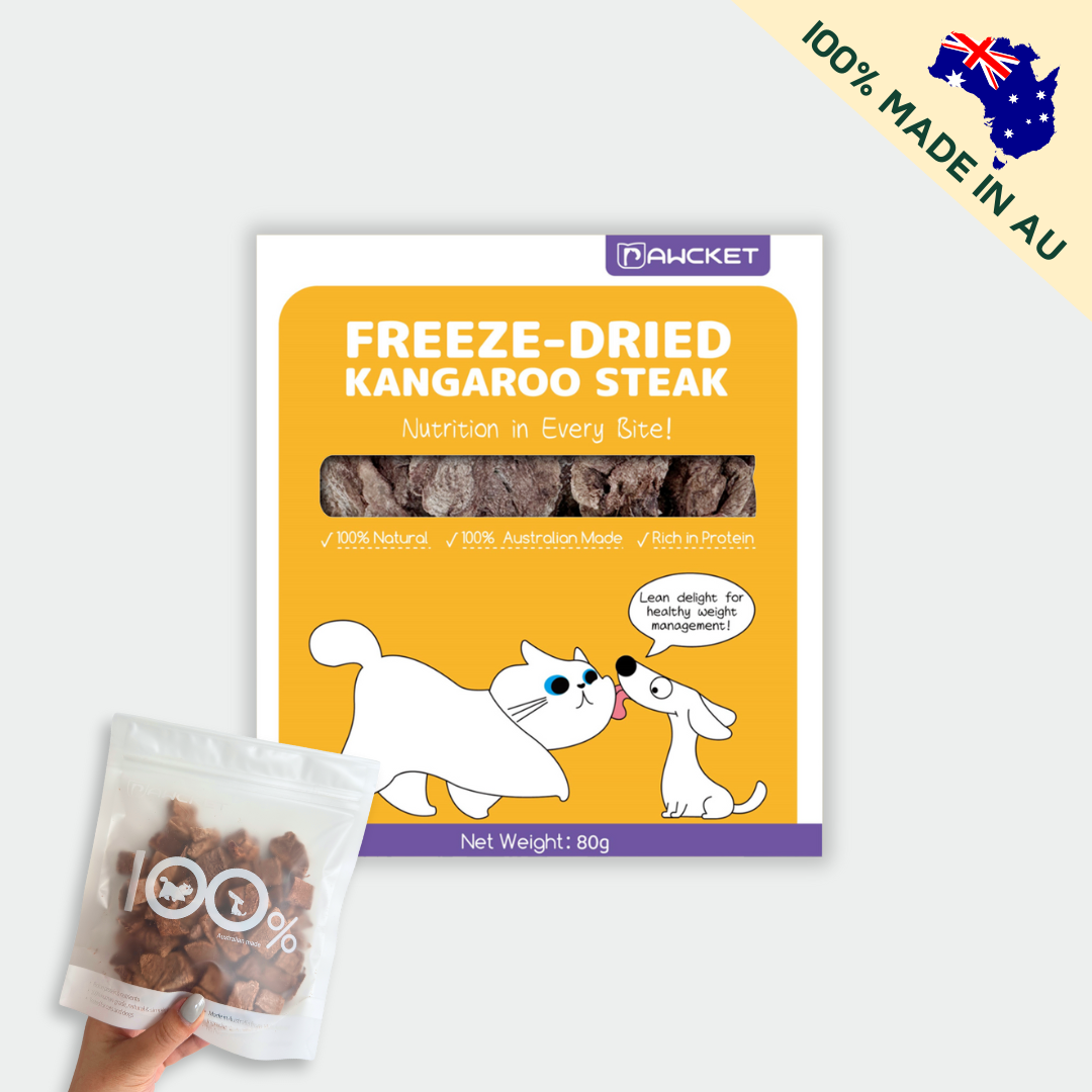 Freeze-Dried Raw Kangaroo | Dog and Cat Treat