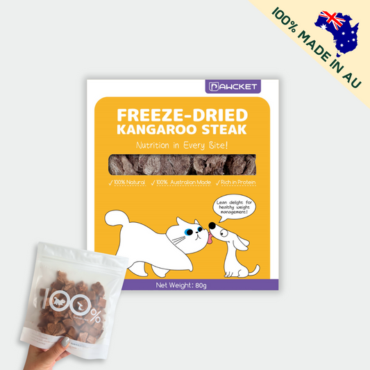 Freeze-Dried Raw Kangaroo | Dog and Cat Treat