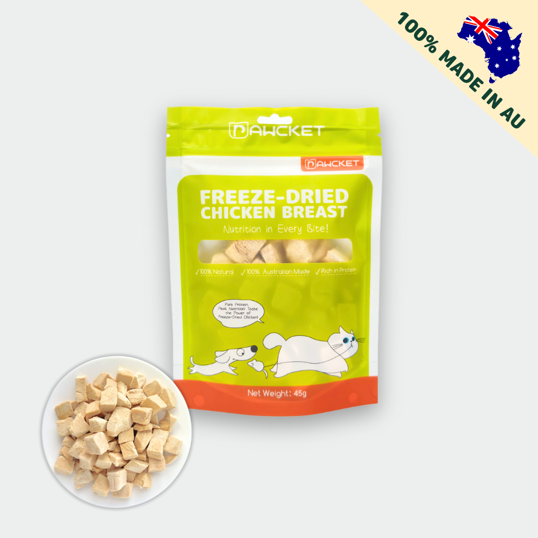 Freeze-Dried Free Range Raw Chicken Breast | Dog and Cat Treat