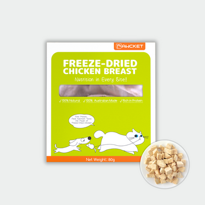 Freeze-Dried Free Range Raw Chicken Breast | Dog and Cat Treat