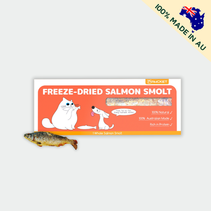 Freeze-Dried Raw Salmon Smolt | Dog and Cat Treat