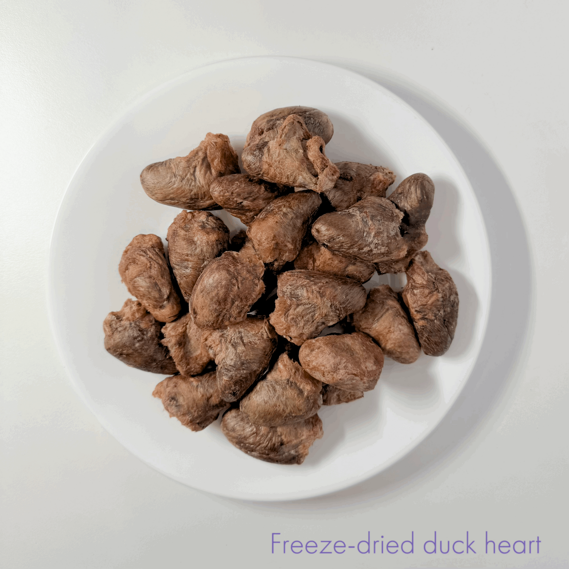 Pawcket Freeze-Dried Raw Duck Heart Treat - Pawcket Pet Treats